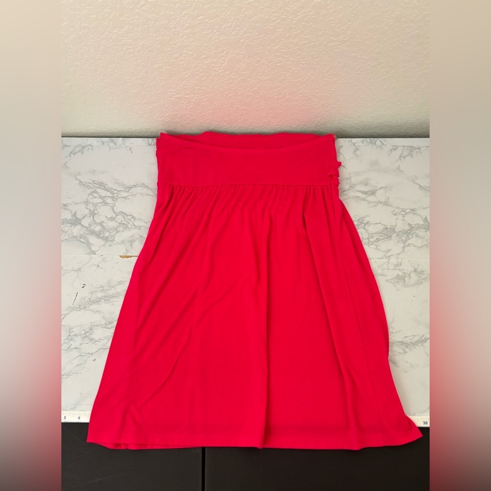 Op Ocean Pacific XL Mini Sundress Halter neckline Hot Pink Sleeveless Dress​